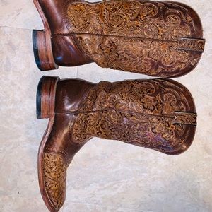Women’s Boulet western Boots, brown size 8